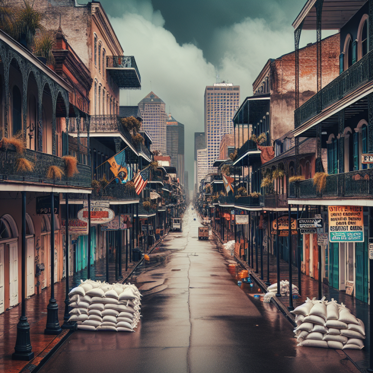 New Orleans Closures and Openings Ahead of Tropical Storm Francine